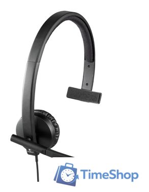 Офисная гарнитура Logitech USB Headset Mono H570e - Изображение №4 — Интернет-магазин Time-Shop