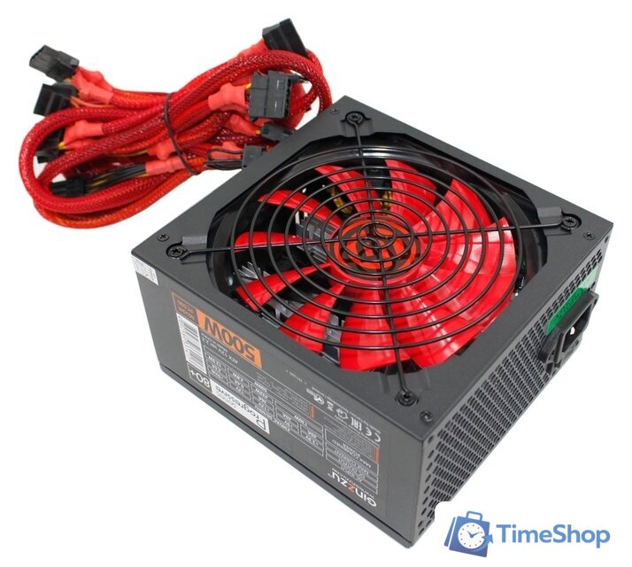 Блок питания Ginzzu PC500 - Изображение №3 — Интернет-магазин Time-Shop