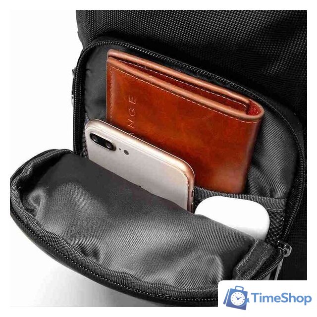 Городской рюкзак Bange BG7718 (черный) - Изображение №11 — Интернет-магазин Time-Shop