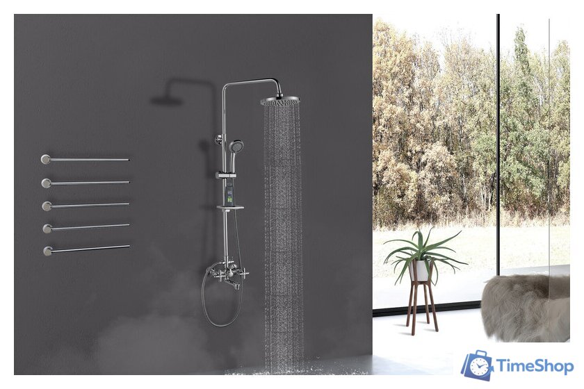 Душевая система  Rossinka Silvermix RS42-46 - Изображение №2 — Интернет-магазин Time-Shop