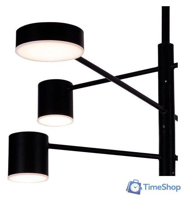 Подвесная люстра Kinklight Мекли 07650-8D.19(4000K) (черный) - Изображение №2 — Интернет-магазин Time-Shop