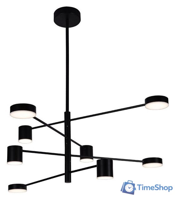 Подвесная люстра Kinklight Мекли 07650-8D.19(4000K) (черный) - Изображение №1 — Интернет-магазин Time-Shop