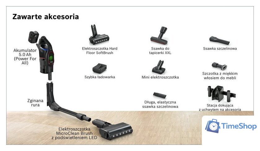 Пылесос Bosch Unlimited 10 BCS1051POW - Изображение №22 — Интернет-магазин Time-Shop