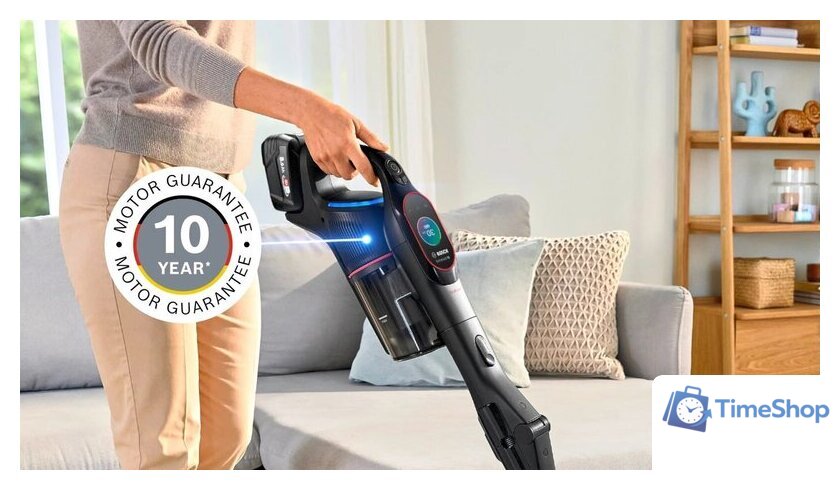 Пылесос Bosch Unlimited 10 BCS1051POW - Изображение №13 — Интернет-магазин Time-Shop