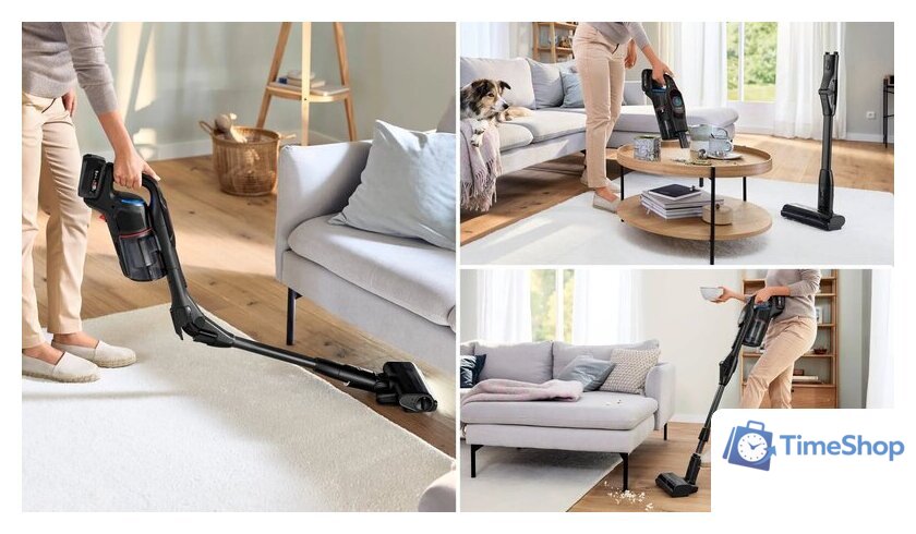 Пылесос Bosch Unlimited 10 BCS1051POW - Изображение №16 — Интернет-магазин Time-Shop