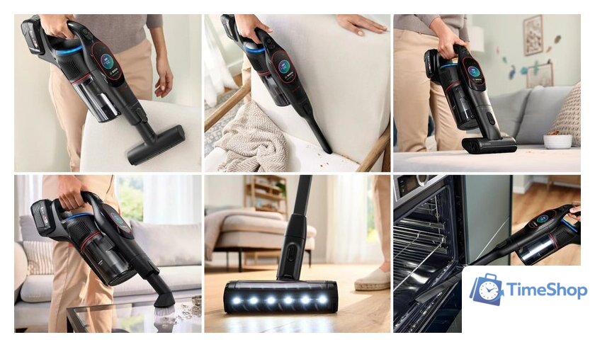 Пылесос Bosch Unlimited 10 BCS1051POW - Изображение №21 — Интернет-магазин Time-Shop