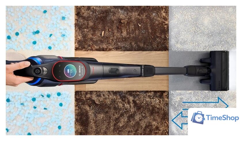 Пылесос Bosch Unlimited 10 BCS1051POW - Изображение №9 — Интернет-магазин Time-Shop