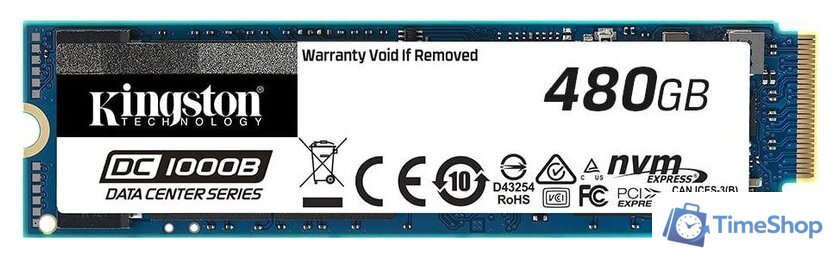 SSD Kingston DC1000B 480GB SEDC1000BM8/480G - Изображение №1 — Интернет-магазин Time-Shop
