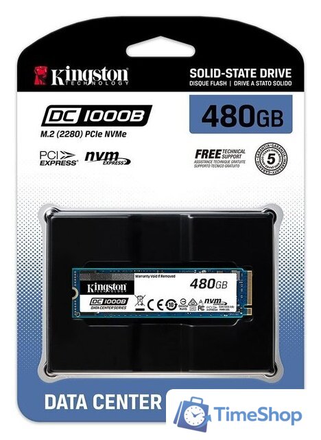 SSD Kingston DC1000B 480GB SEDC1000BM8/480G - Изображение №3 — Интернет-магазин Time-Shop
