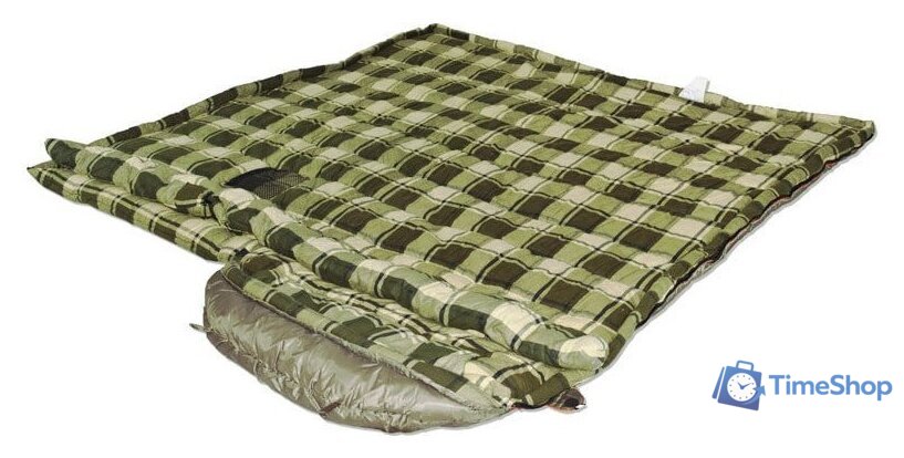 Спальный мешок AlexikA Tundra Plus XL 230 (левая молния, оливковый) - Изображение №4 — Интернет-магазин Time-Shop
