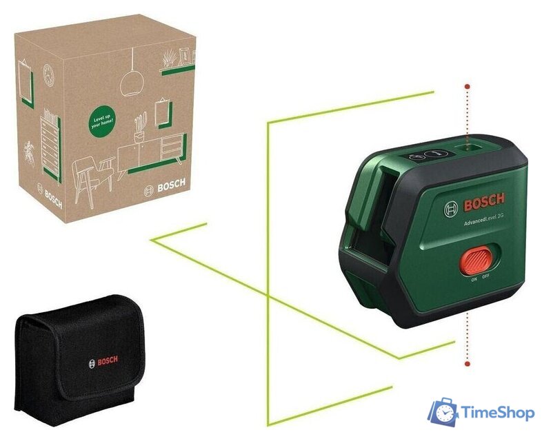 Лазерный нивелир Bosch AdvancedLevel 2G 0603663GZ0 - Изображение №1 — Интернет-магазин Time-Shop