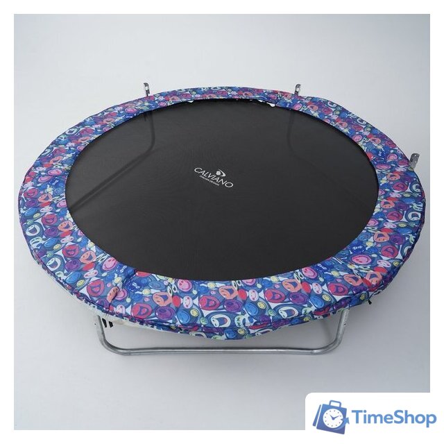 Батут Calviano Smile 183 см-6 ft с внутренней сеткой складной - Изображение №3 — Интернет-магазин Time-Shop