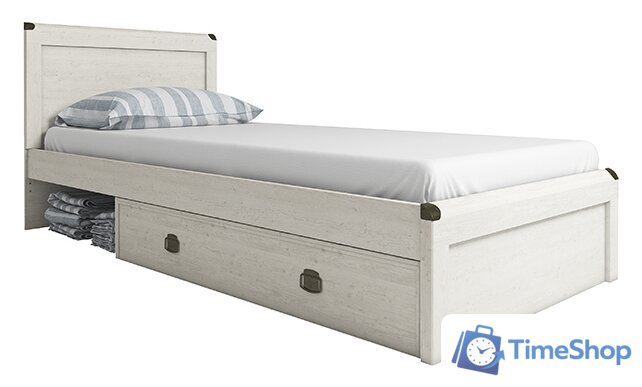 Кровать Anrex Magellan 90x200 656385 (сосна винтаж) - Изображение №1 — Интернет-магазин Time-Shop