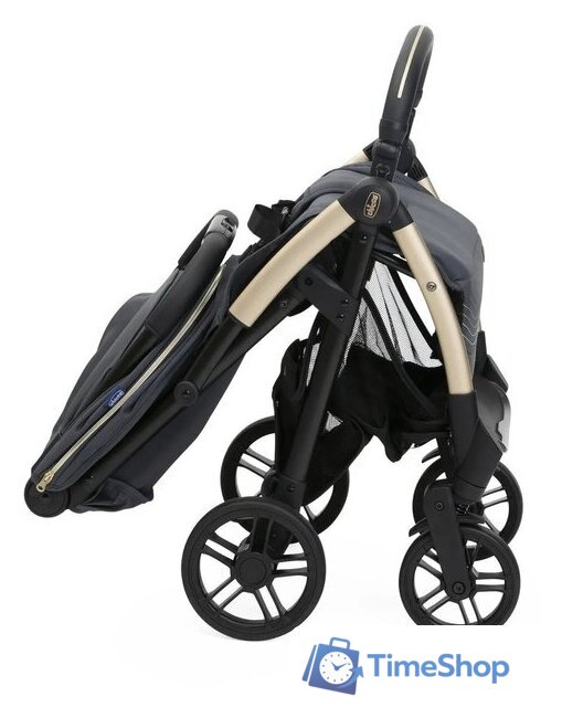 Коляска прогулочная «книга» Chicco Goody Xplus (Dark Shadow) - Изображение №5 — Интернет-магазин Time-Shop