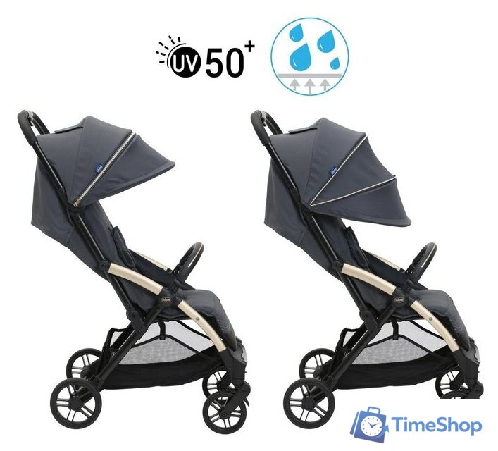 Коляска прогулочная «книга» Chicco Goody Xplus (Dark Shadow) - Изображение №21 — Интернет-магазин Time-Shop