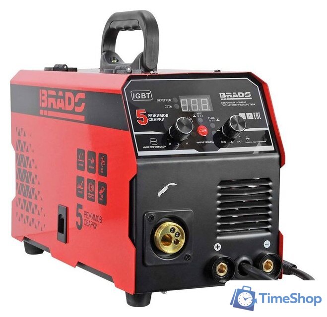 Сварочный инвертор Brado MIG/MMA-220L-27 - Изображение №1 — Интернет-магазин Time-Shop