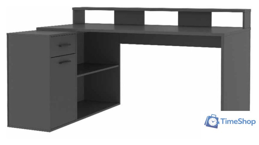 Стол Интерлиния Skill-3 (антрацит) - Изображение №1 — Интернет-магазин Time-Shop