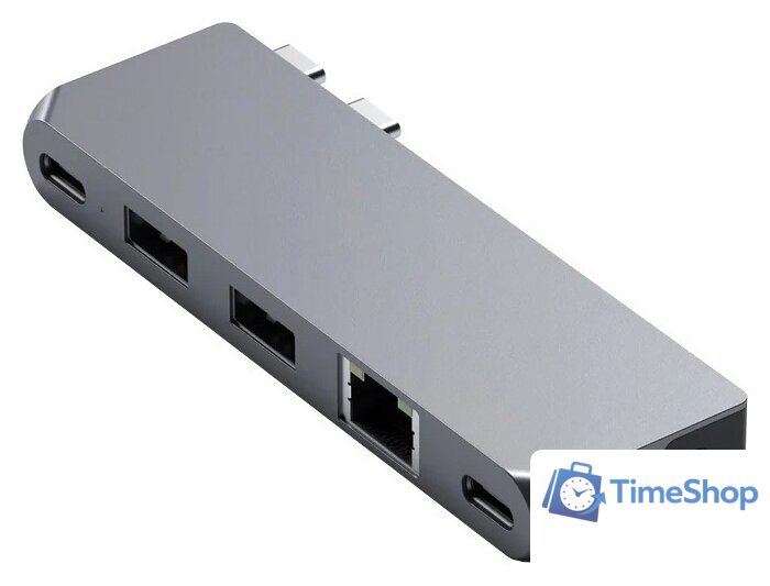 Док-станция Satechi Pro Hub Mini ST-UCPHMIM (серый космос) - Изображение №1 — Интернет-магазин Time-Shop