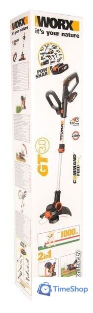 Триммер Worx WG163E.2 (с 1-им АКБ) - Изображение №7 — Интернет-магазин Time-Shop