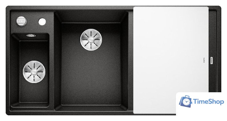 Кухонная мойка Blanco AXIA III 6 S 525848 (черный) - Изображение №1 — Интернет-магазин Time-Shop