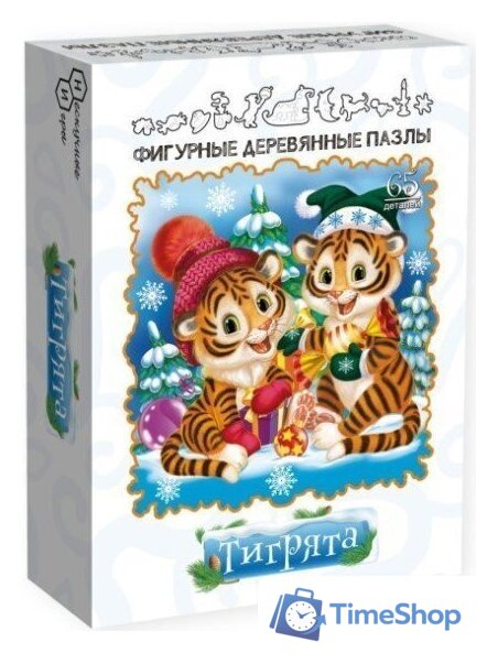 Пазл Нескучные игры Тигрята 8430 - Изображение №1 — Интернет-магазин Time-Shop