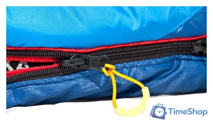 Спальный мешок AlexikA Mountain Child (правая молния, синий) - Изображение №10 — Интернет-магазин Time-Shop