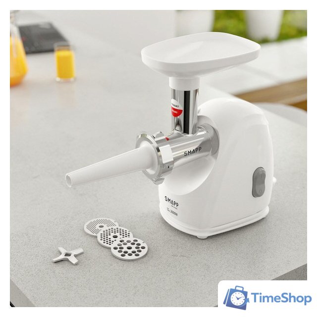 Мясорубка Smapp 489.8 (белый) - Изображение №2 — Интернет-магазин Time-Shop