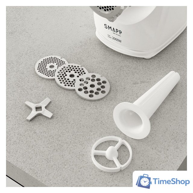 Мясорубка Smapp 489.8 (белый) - Изображение №5 — Интернет-магазин Time-Shop