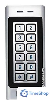 Автономный контроллер доступа Tantos TS-KBD-EM2 Metal - Изображение №1 — Интернет-магазин Time-Shop