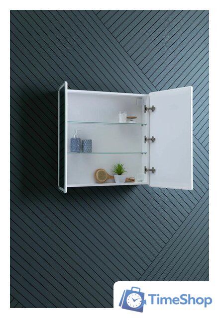  Aquanet Шкаф с зеркалом Оптима 80 311862 - Изображение №7 — Интернет-магазин Time-Shop