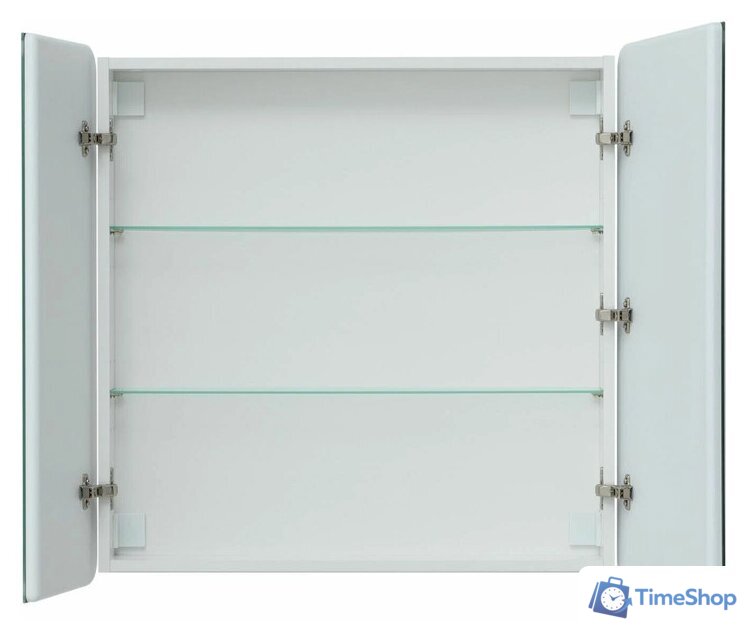  Aquanet Шкаф с зеркалом Оптима 80 311862 - Изображение №4 — Интернет-магазин Time-Shop