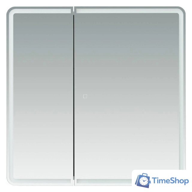  Aquanet Шкаф с зеркалом Оптима 80 311862 - Изображение №2 — Интернет-магазин Time-Shop