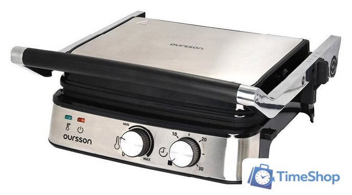 Электрогриль Oursson EG2030S/BL - Изображение №1 — Интернет-магазин Time-Shop