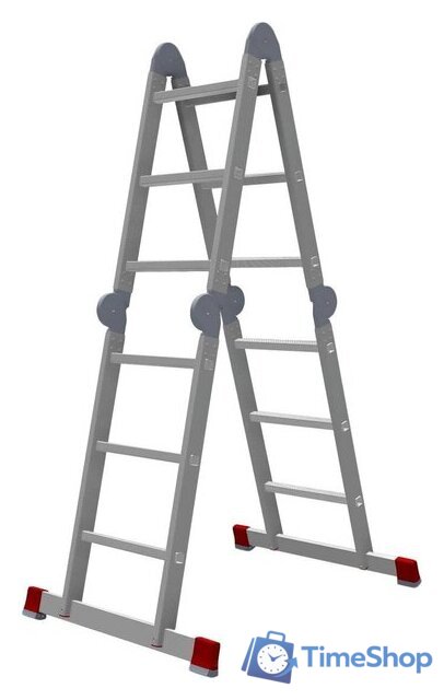 Лестница-трансформер Новая высота NV 332 трансформер 4х3 ступеней - Изображение №2 — Интернет-магазин Time-Shop