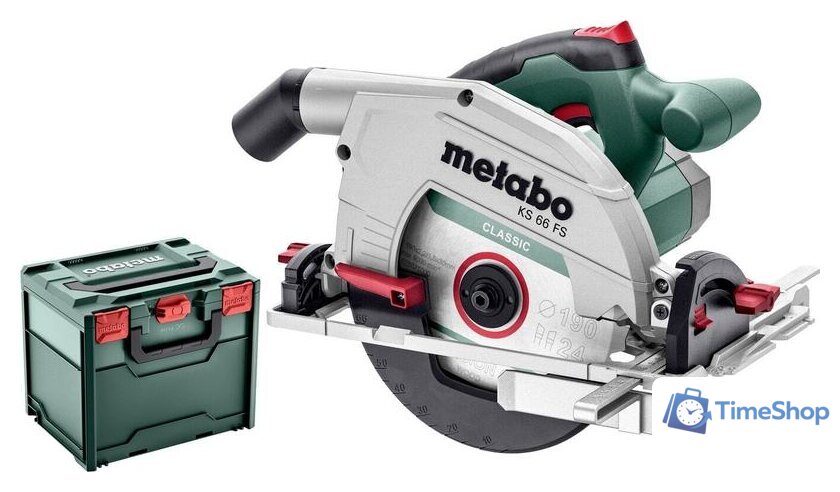 Дисковая (циркулярная) пила Metabo KS 66 FS 601066500 (с кейсом) - Изображение №1 — Интернет-магазин Time-Shop