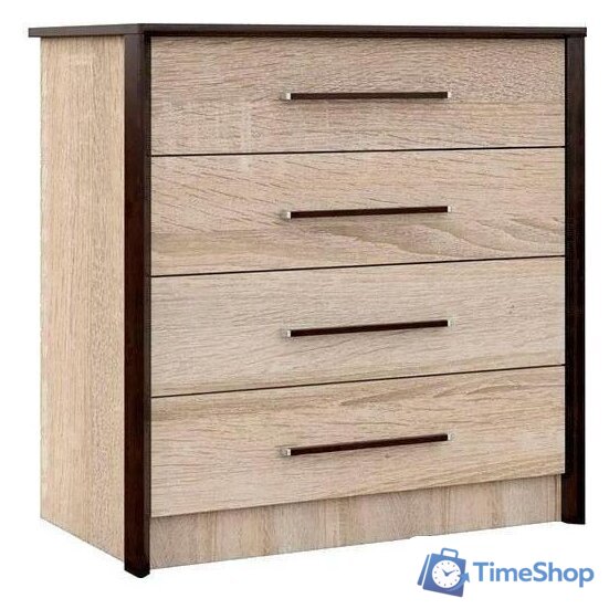 Комод Империал Эшли 80 (венге/дуб сонома) - Изображение №1 — Интернет-магазин Time-Shop