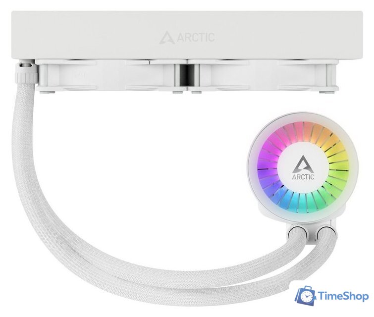 Система жидкостного охлаждения для процессора Arctic Liquid Freezer III 240 A-RGB White ACFRE00150A - Изображение №5 — Интернет-магазин Time-Shop