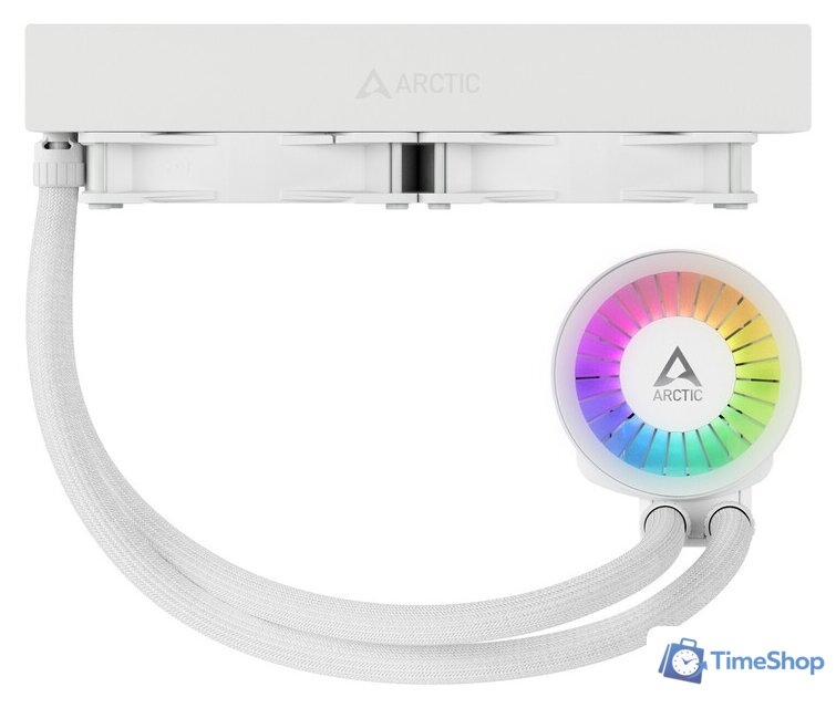 Система жидкостного охлаждения для процессора Arctic Liquid Freezer III 240 A-RGB White ACFRE00150A - Изображение №5 — Интернет-магазин Time-Shop