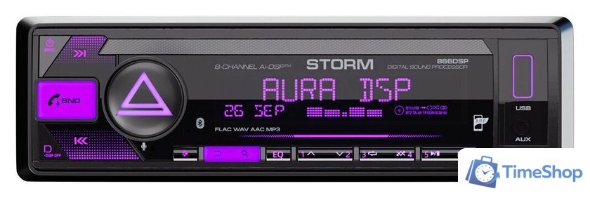 USB-магнитола Aura Storm-866DSP - Изображение №2 — Интернет-магазин Time-Shop