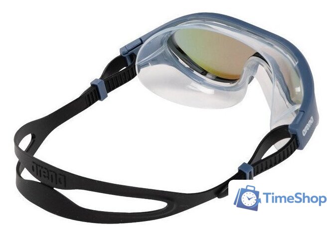 Очки для плавания ARENA The One Mask Mirror 004308 103 (синий/черный) - Изображение №3 — Интернет-магазин Time-Shop