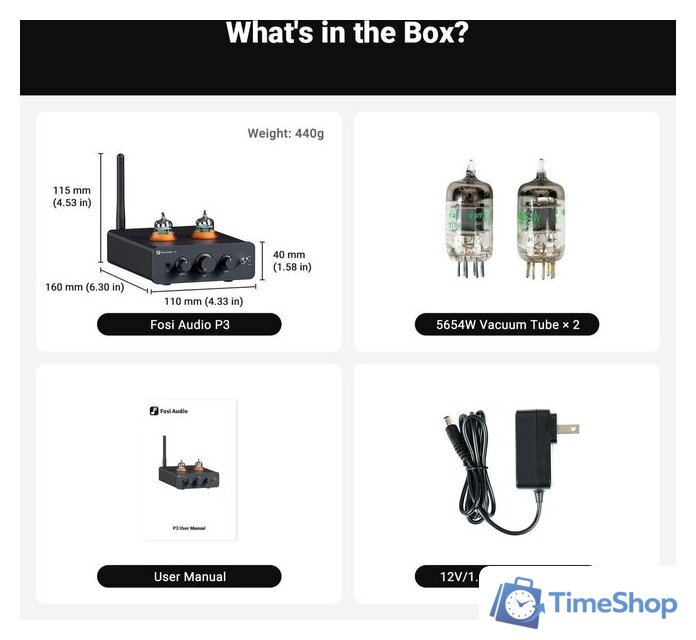 Предварительный усилитель Fosi Audio P3 - Изображение №3 — Интернет-магазин Time-Shop