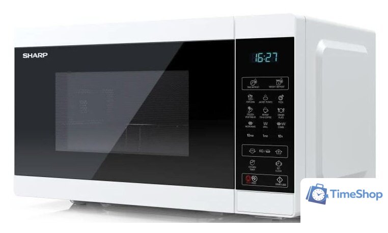 Микроволновая печь Sharp YC-MG02E-W - Изображение №4 — Интернет-магазин Time-Shop