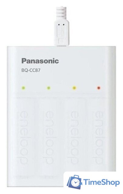 Зарядное устройство Panasonic Eneloop SmartPlus USB Travel Charger BQ-CC87USB - Изображение №3 — Интернет-магазин Time-Shop