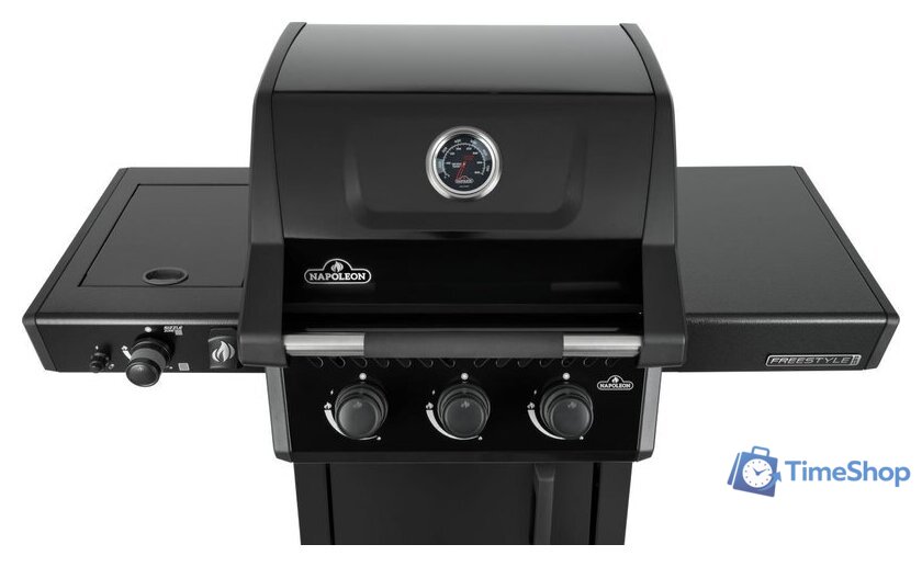 Газовый гриль для дачи Napoleon Freestyle Pro 365 FP365DSIBPK-1-PL - Изображение №4 — Интернет-магазин Time-Shop