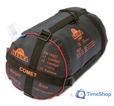 Спальный мешок AlexikA Comet (синий, правая молния) - Изображение №5 — Интернет-магазин Time-Shop