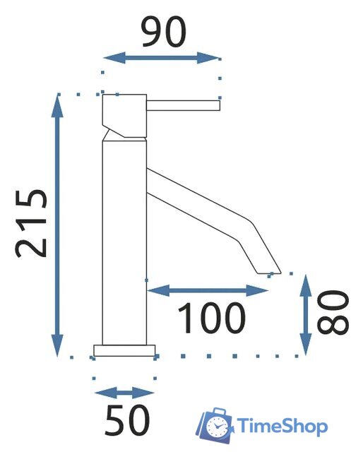 Смеситель Rea Level B2046 (черный матовый) - Изображение №6 — Интернет-магазин Time-Shop