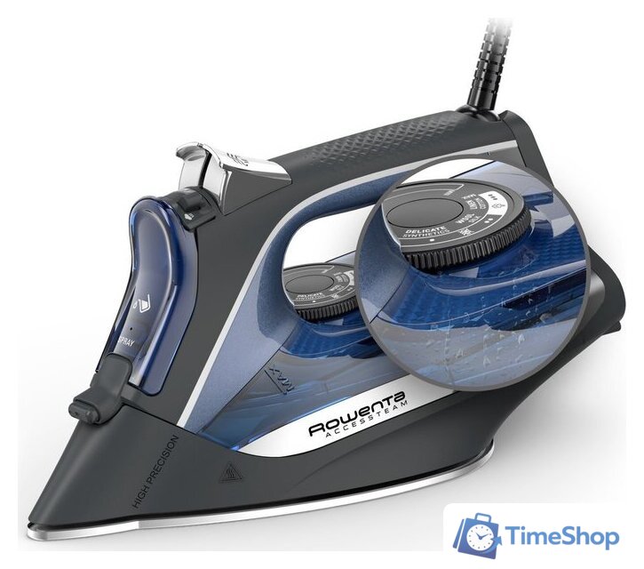 Утюг Rowenta Accessteam Steam Iron DW4301D1 - Изображение №3 — Интернет-магазин Time-Shop
