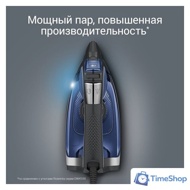 Утюг Rowenta Accessteam Steam Iron DW4301D1 - Изображение №6 — Интернет-магазин Time-Shop