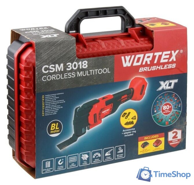 Реноватор Wortex CSM 3018 ALL1 XLT Set 2333074 (с 1-им АКБ, кейс) - Изображение №12 — Интернет-магазин Time-Shop