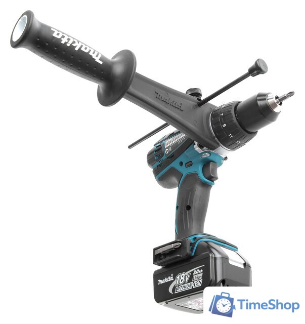 Ударная дрель-шуруповерт Makita DHP458RFE (с 2-мя АКБ, кейс) - Изображение №4 — Интернет-магазин Time-Shop